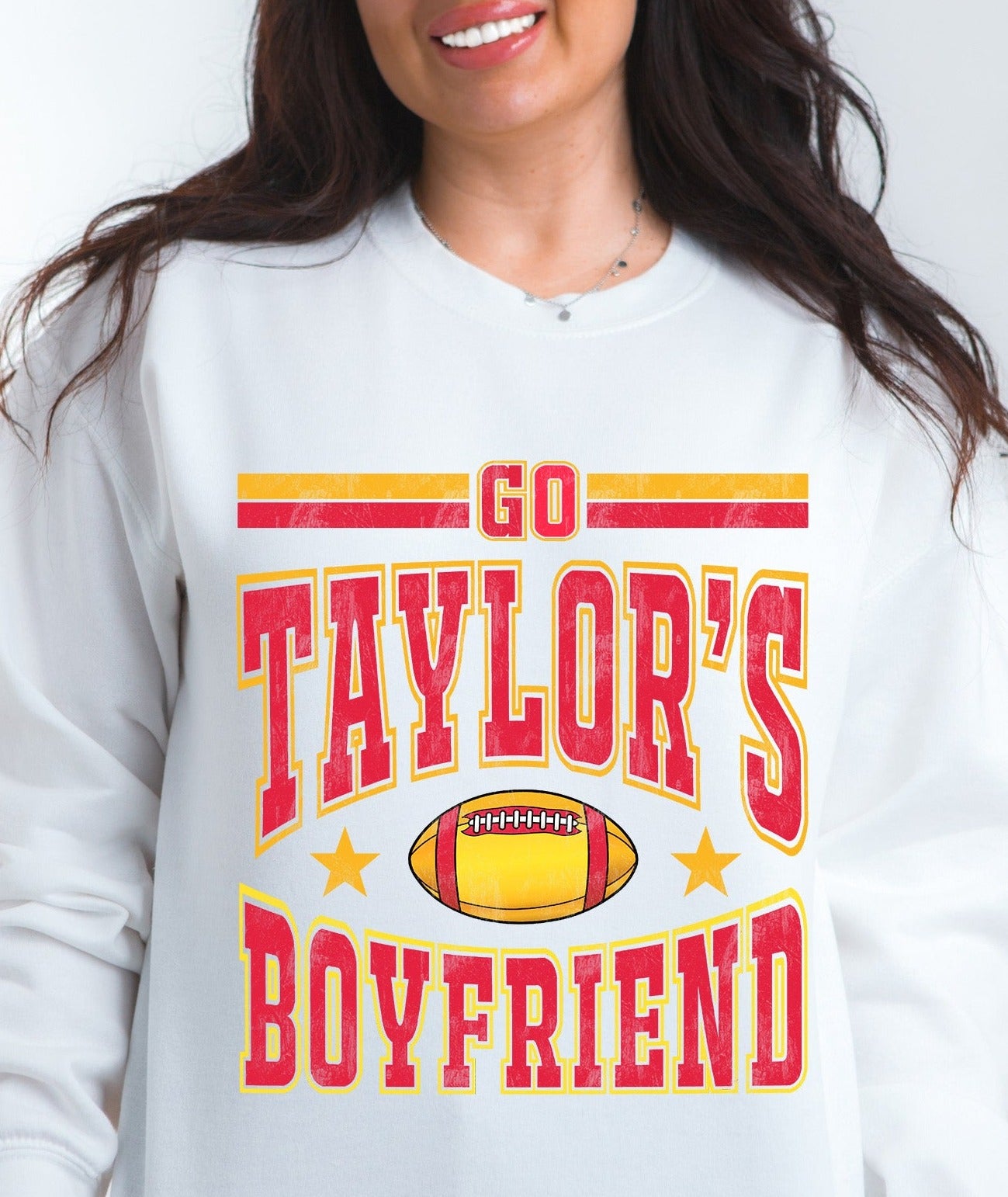 Go Taylor's Boyfriend W/Back Option DTF Transfer
