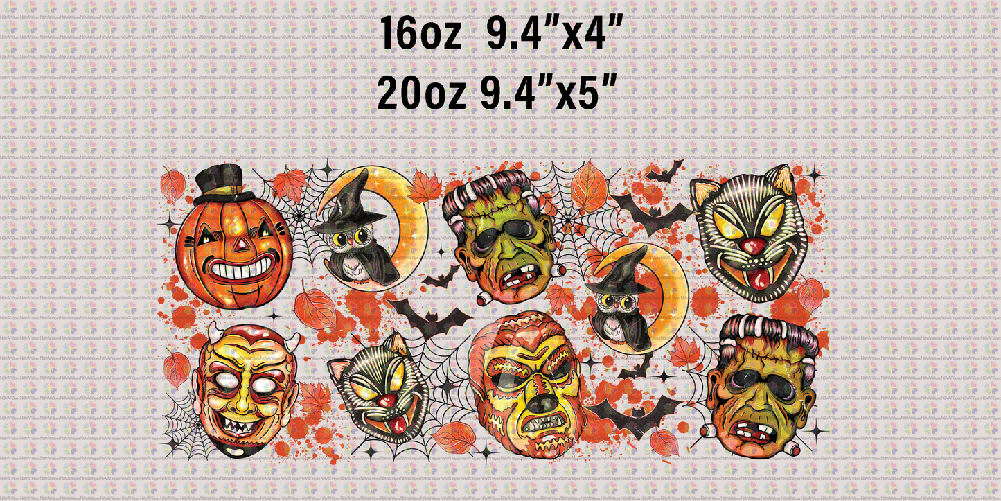 Halloween Vintage Masks