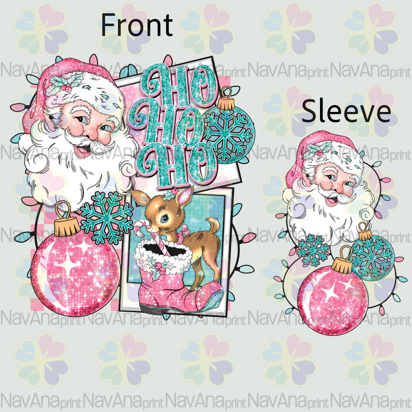 HoHoHo Pink Santa