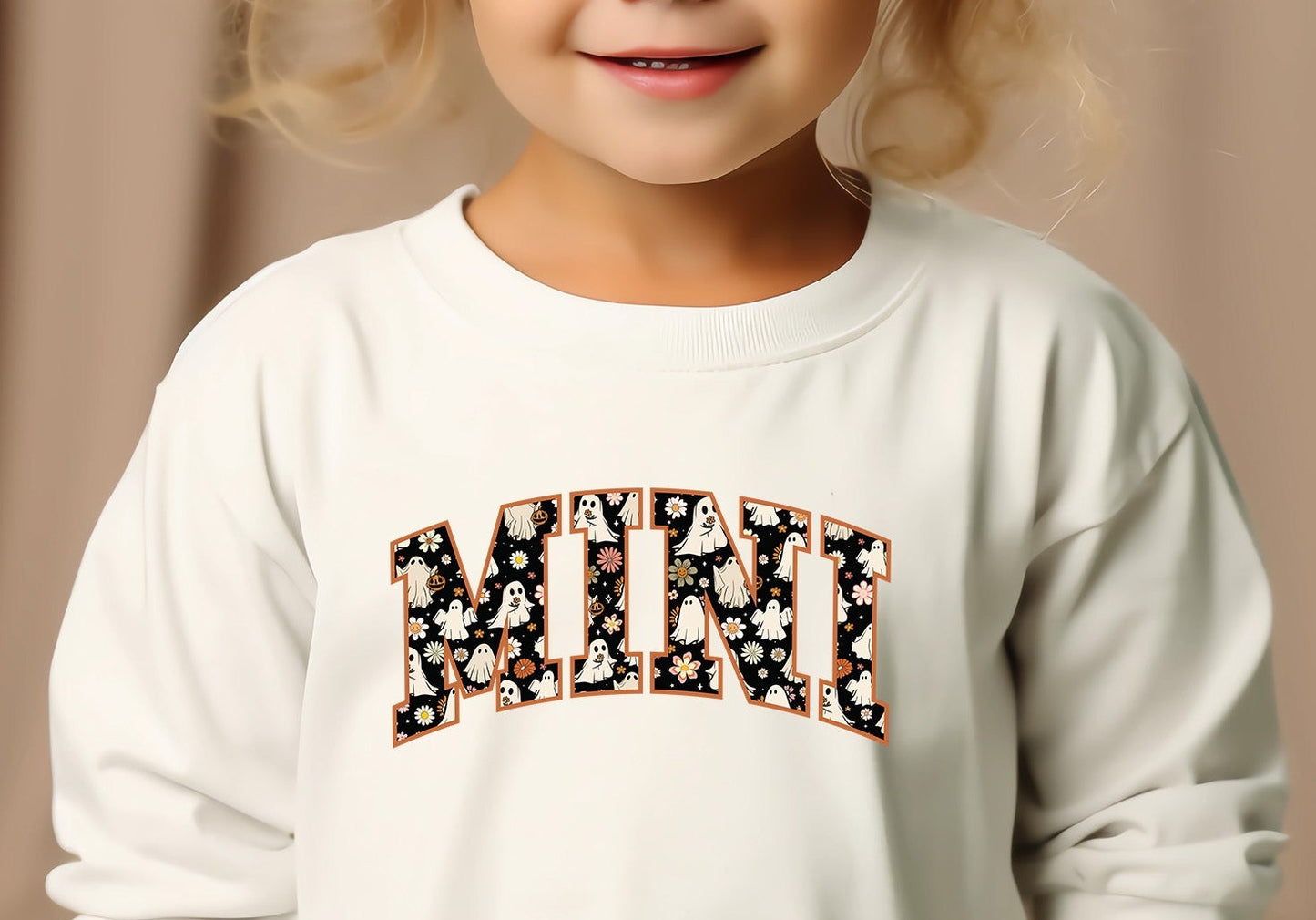 Mini Retro Distressed, Non Distressed Halloween DTF Transfer