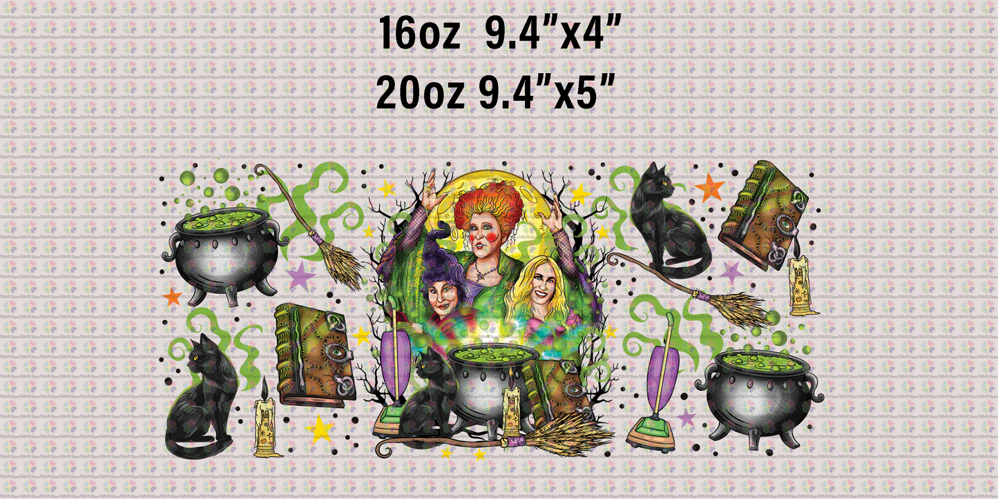 Retro 3 Witches