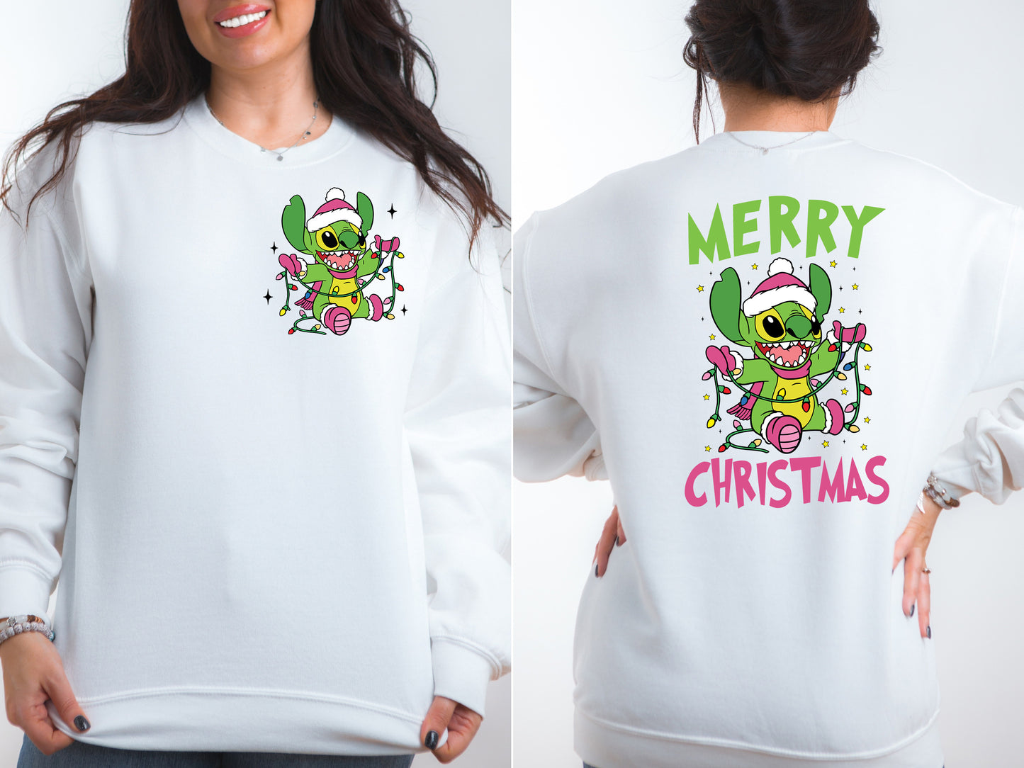 Retro Merry Christmas with Pocket DTF Tansfer
