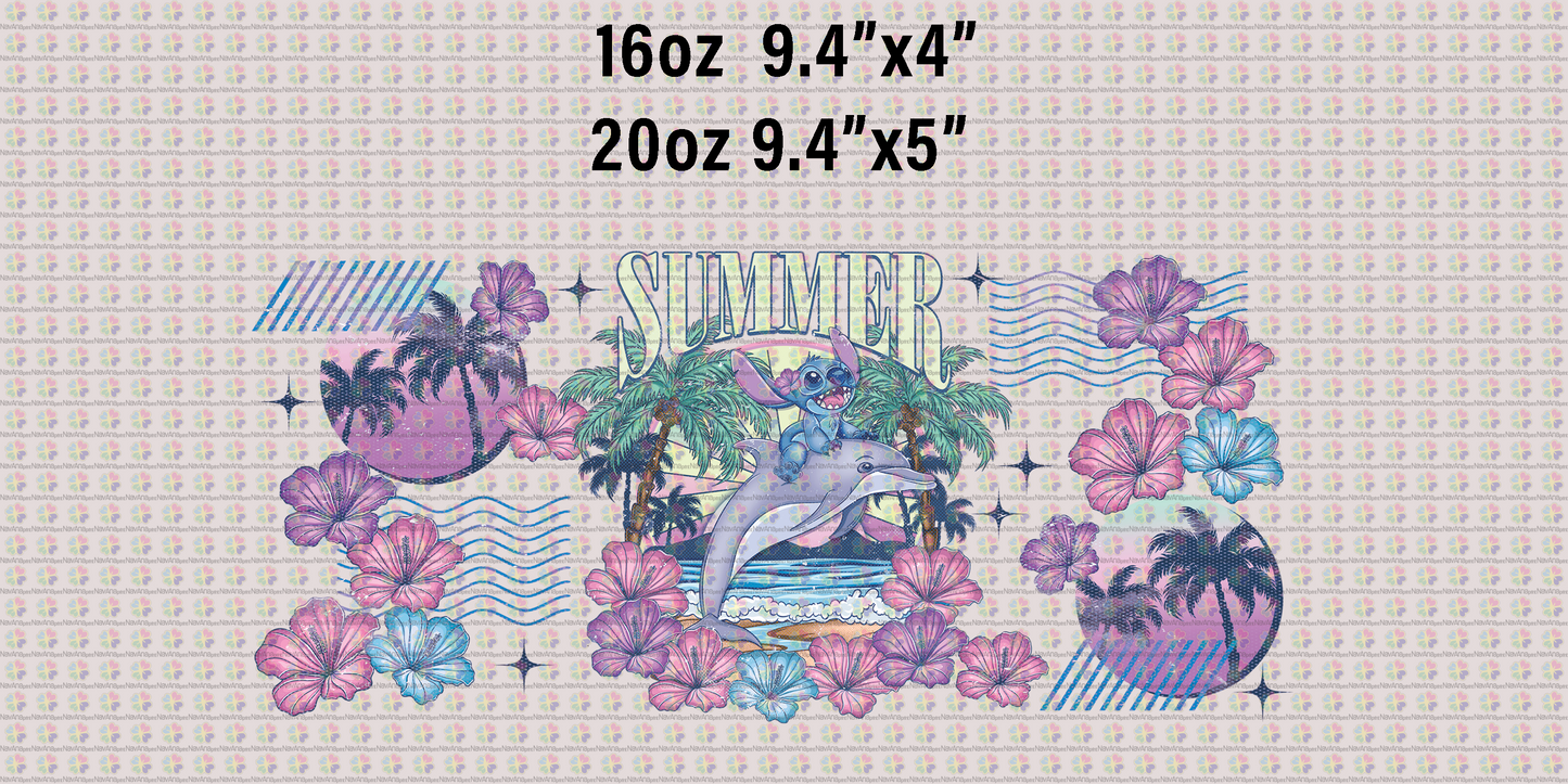 Blue Alien Summer
