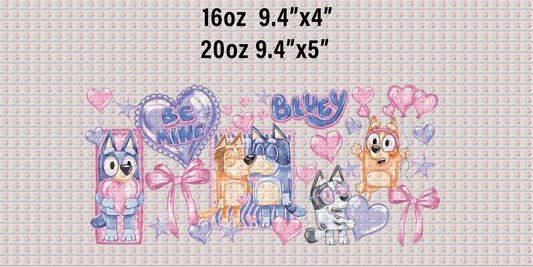 Be Mine Blue Puppy
