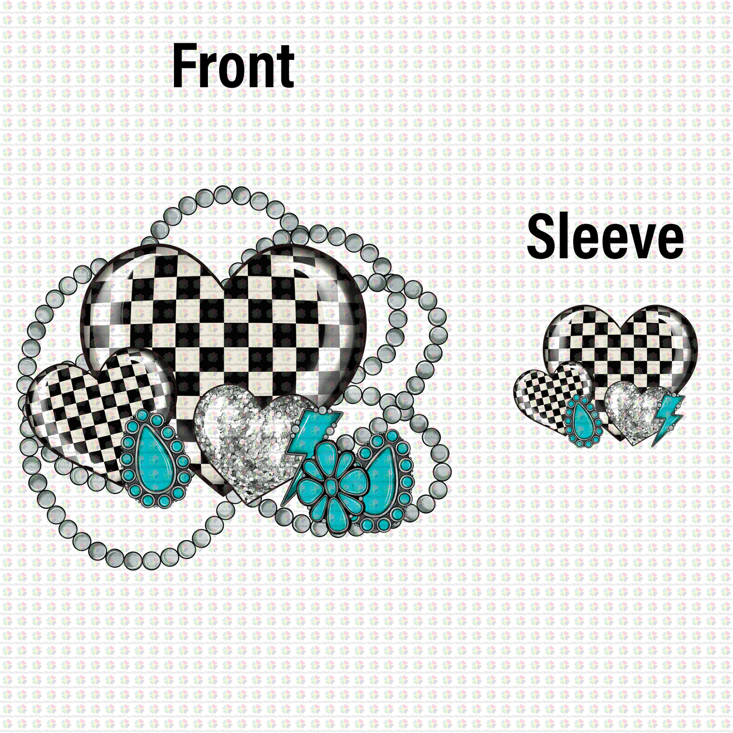 Checkered Heart Conches