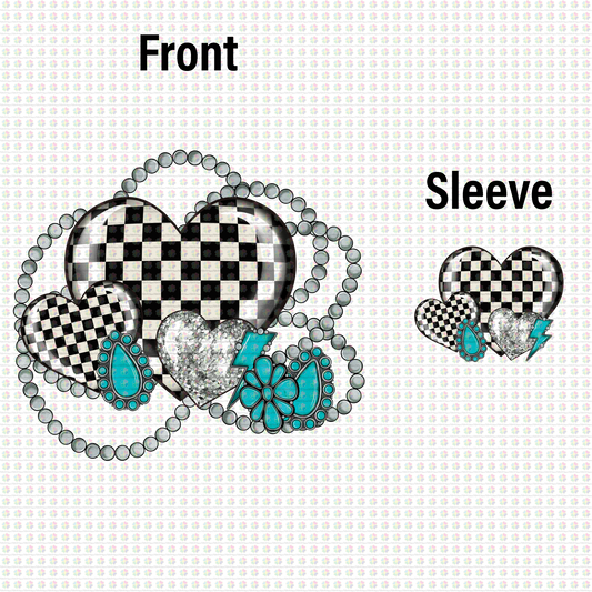 Checkered Heart Conches