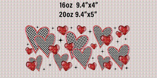Checkered Valentines