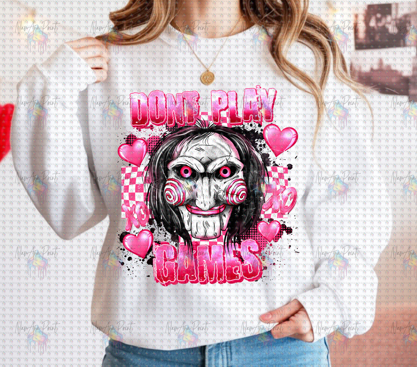 Don't Play Games Horror w/Sleeve Option
