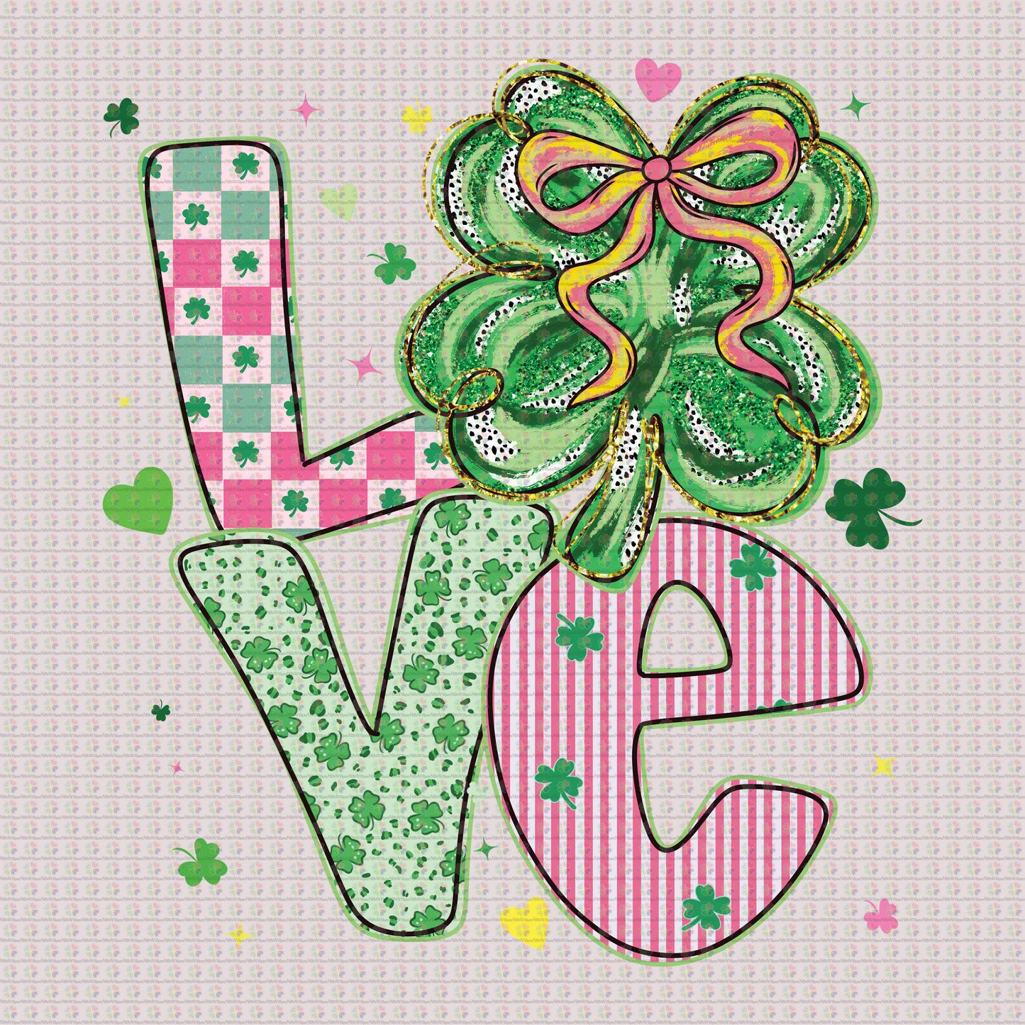 Green and Pink Love