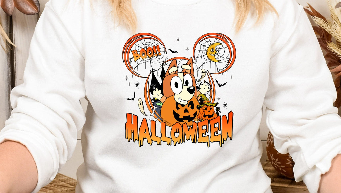 Blue and Friends Halloween DTF Transfer