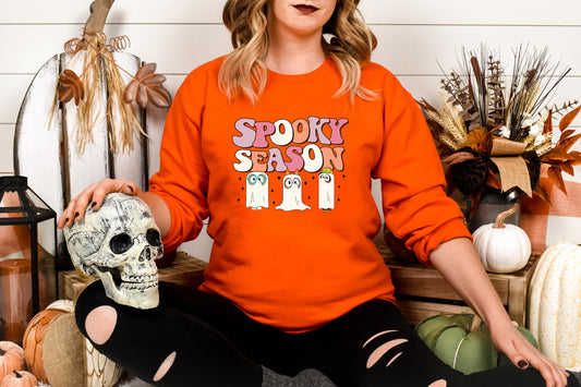 Halloween Spooky Season Blue and Friends DTF Transfer