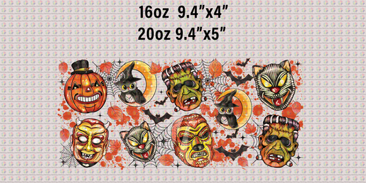 Halloween Vintage Masks