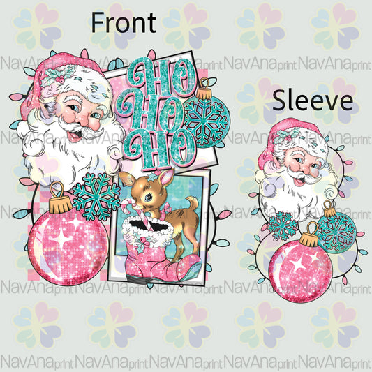 HoHoHo Pink Santa
