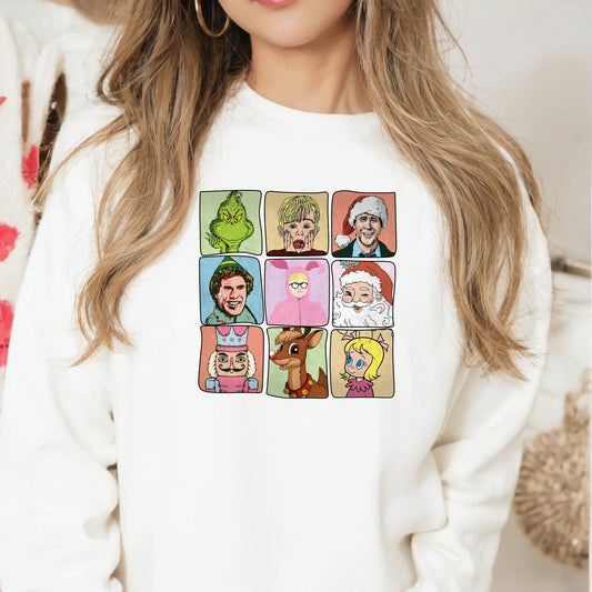 Iconic Christmas Characters DTF Transfer