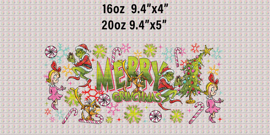 Merry Pink Greench