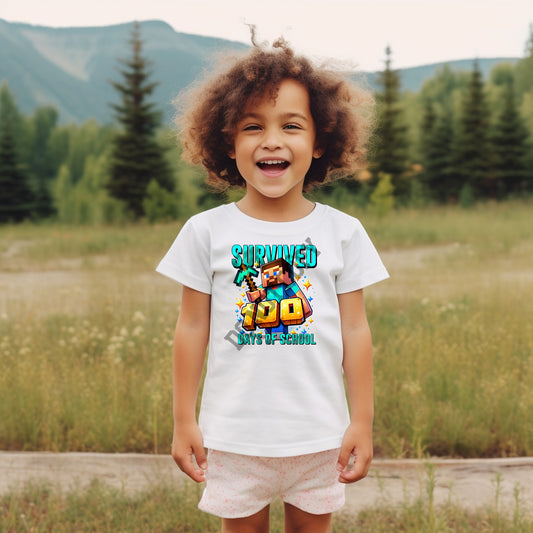 100 Days of School DTF Transfer