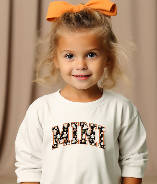 Mini Retro Distressed, Non Distressed Halloween DTF Transfer