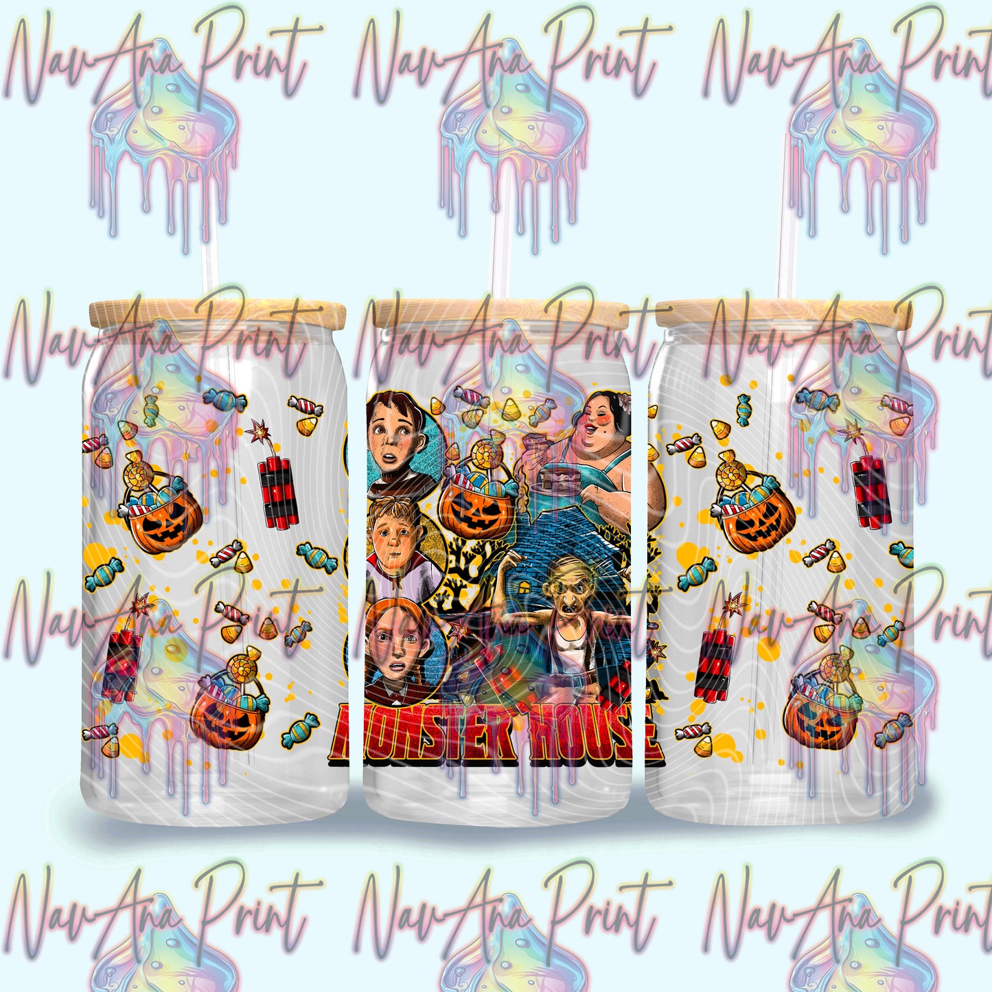 Monster House Wrap