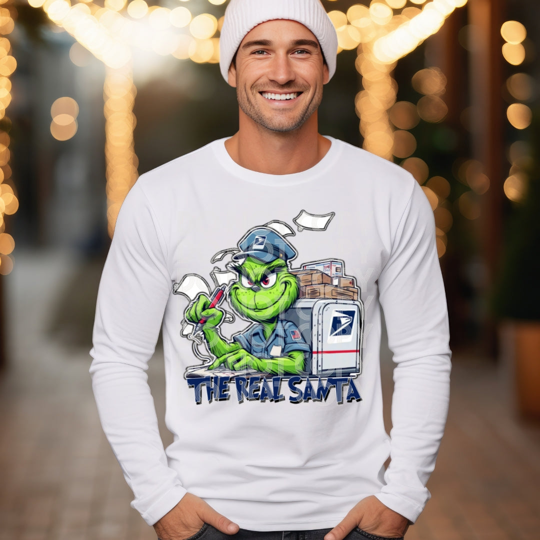 USPS Green Guy A DTF Transfer