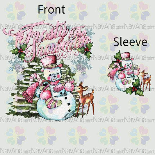 Pink Snowman