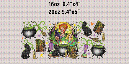 Retro 3 Witches