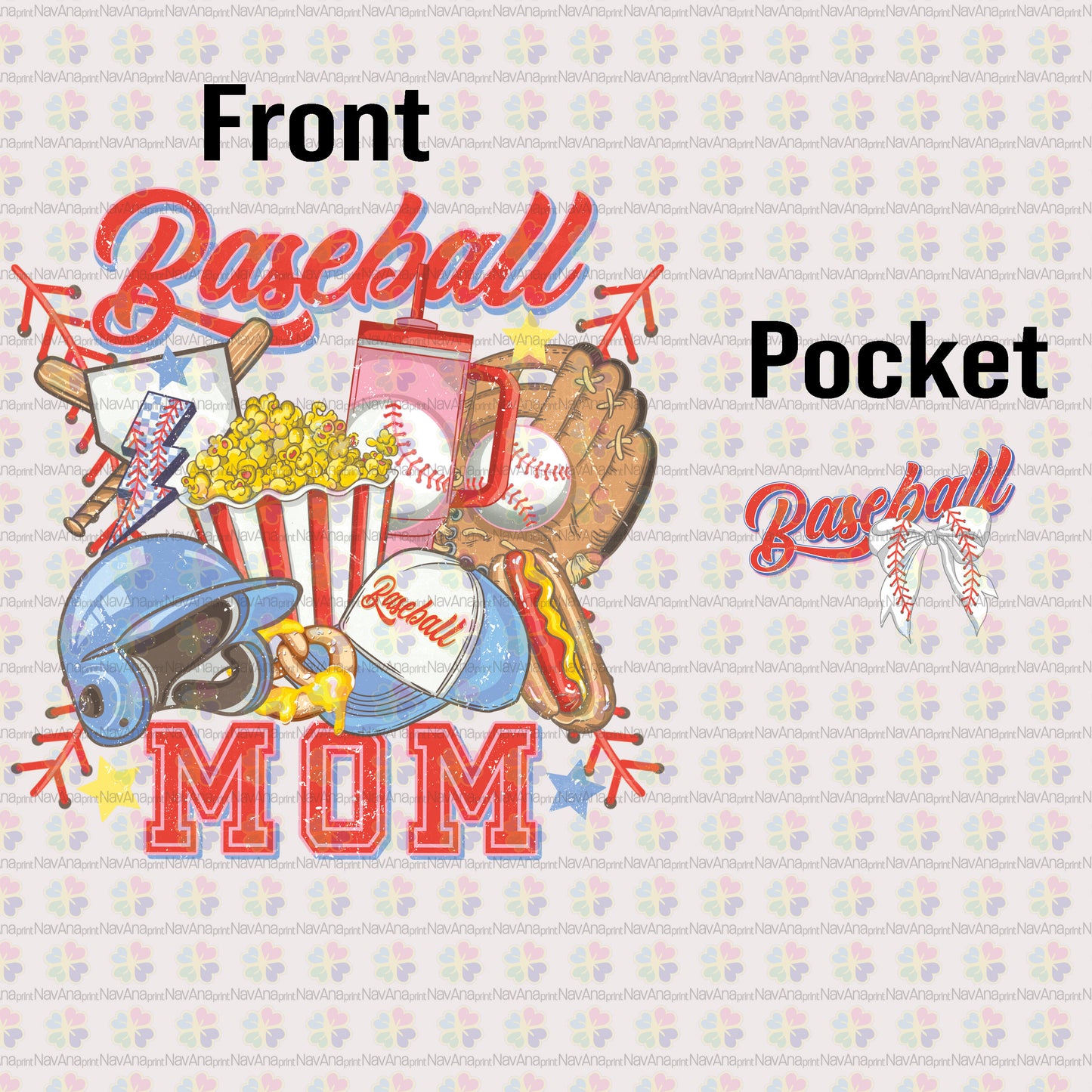 Retro Baseball Mom