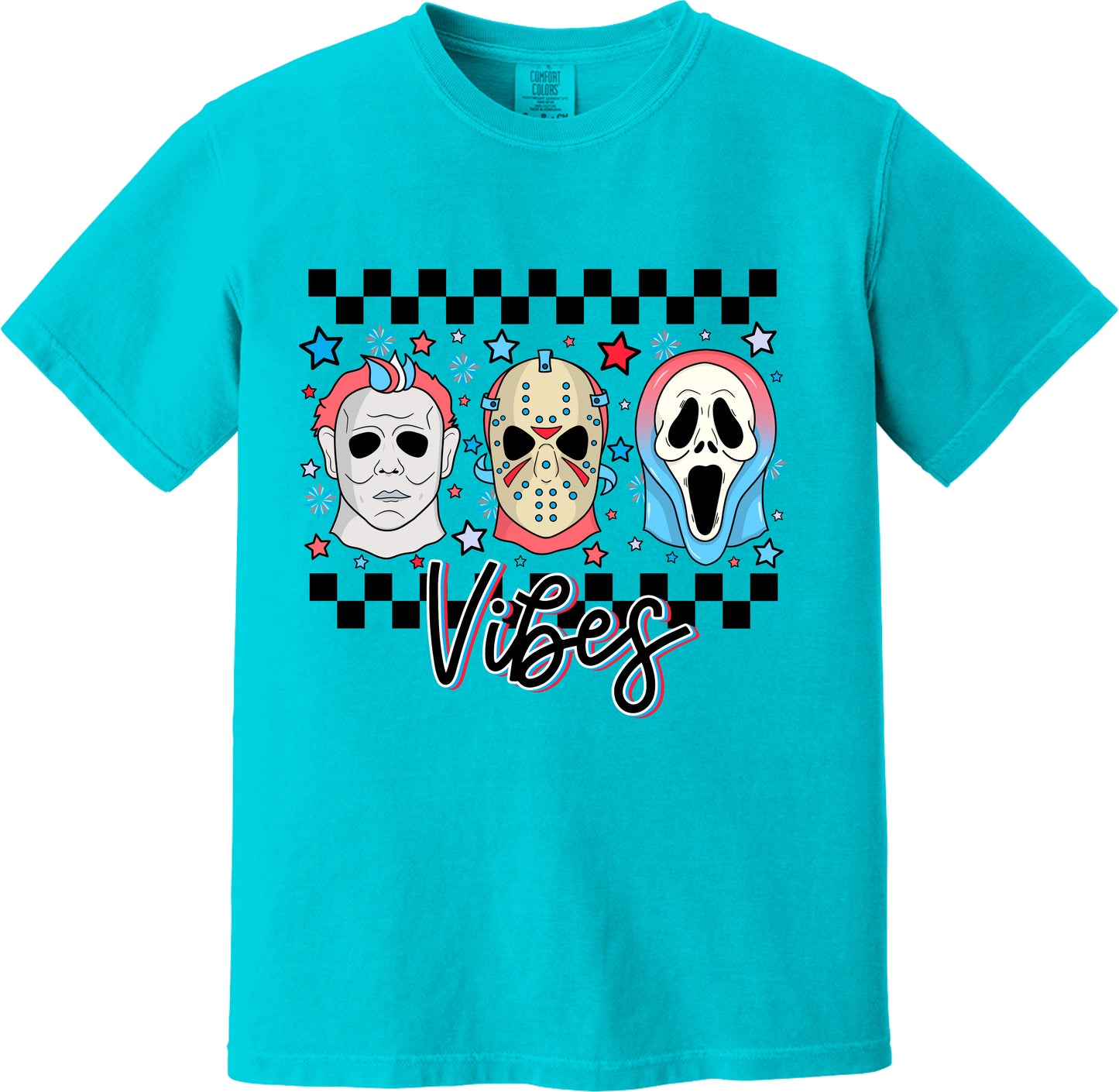 Retro Horror Vibes, Retro, Jason, Scream, Michael DTF Transfer
