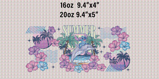 Blue Alien Summer