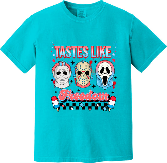 Taste Like Freedom Retro, Jason, Scream, Michael DTF Transfer
