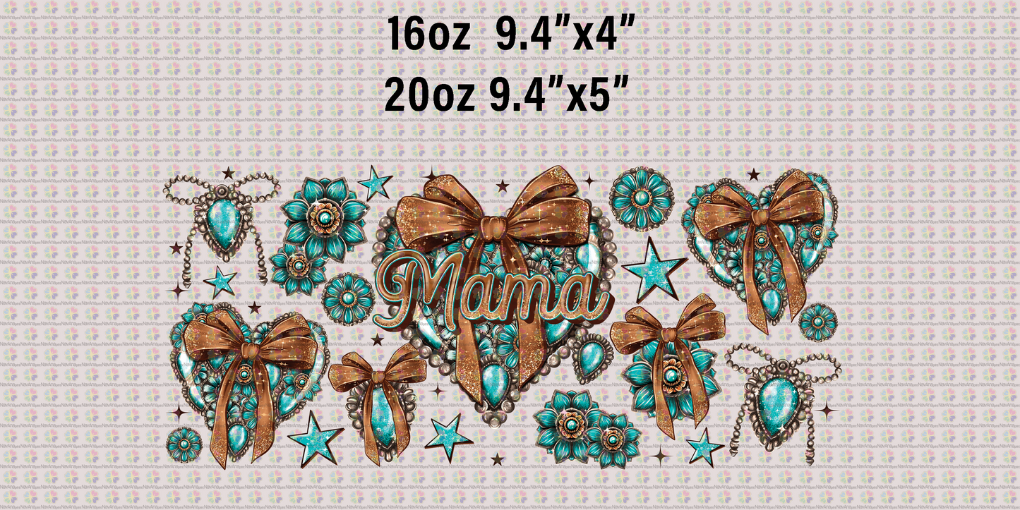 Turquoise Hearts