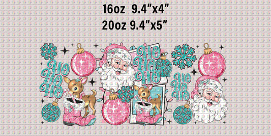 HoHoHo Pink Santa