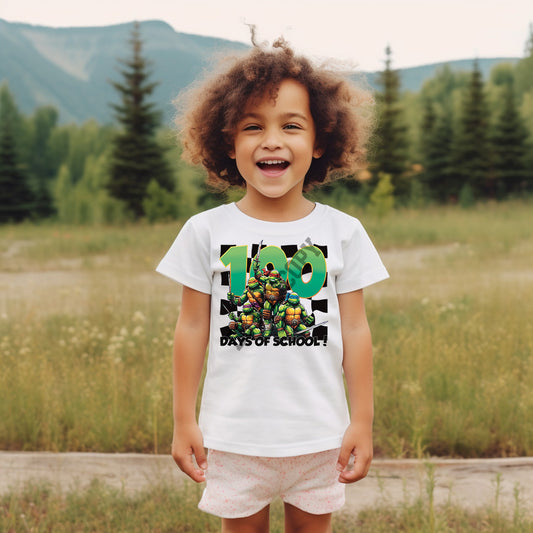 100 Days of School DTF Transfer