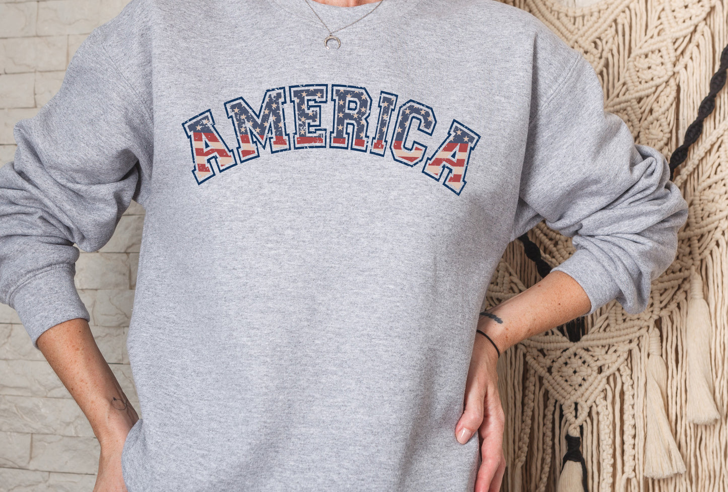 America, Retro, Retro America DTF Transfer
