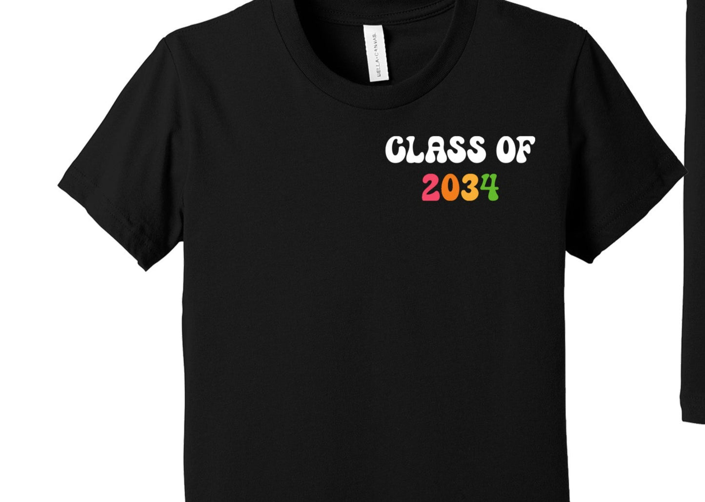 I'm Ready for Second Grade But is It Ready for Me with Pocket Class of 2034, Back to School, Black Font or White Font DTF Transfer