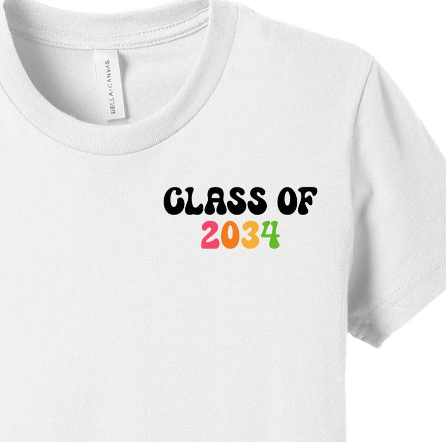 I'm Ready for Second Grade But is It Ready for Me with Pocket Class of 2034, Back to School, Black Font or White Font DTF Transfer