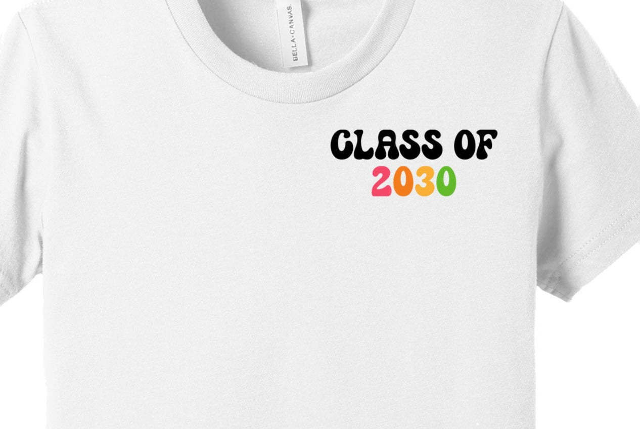 I'm Ready for Sixth Grade But is It Ready for Me with Pocket Class of 2030, Back to School, Black Font or White Font DTF Transfer