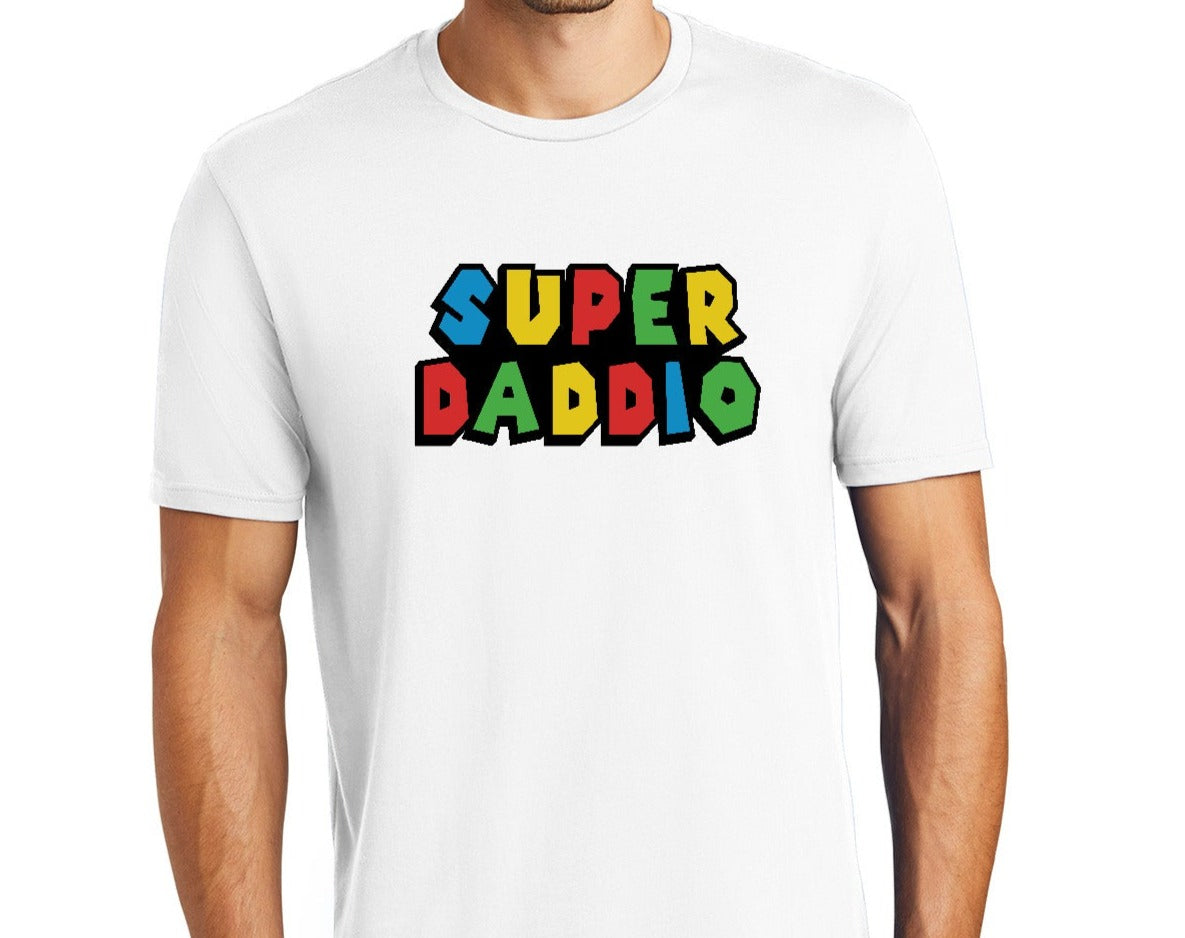 Super Daddio, Fathers Day, Dad, Dads Birthday DTF Transfer