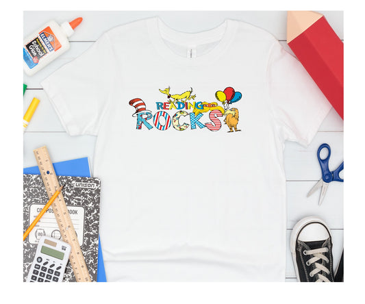 Reading Rocks DTF Transfer